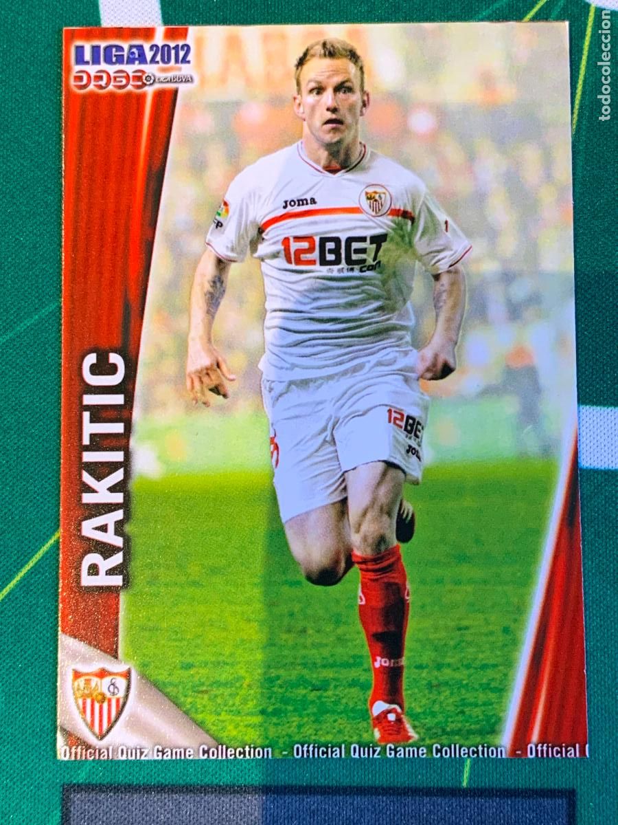 Cromos de F&uacute;tbol: 125 Rakitic Sevilla Base card FICHAS LIGA MUNDICROMO 2011 2012 11 12