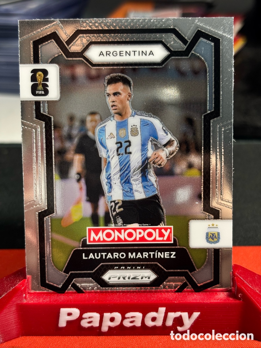 Cromos de F&uacute;tbol: Lautaro Martinez - Argentina - 2026 Panini Monopoly Prizm FIFA World Cup - #2