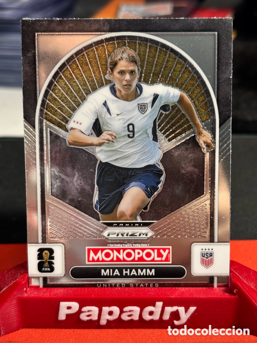 Cromos de F&uacute;tbol: Mia Hamm - USA - 2026 Panini Monopoly Prizm FIFA World Cup 26 - 91 Women