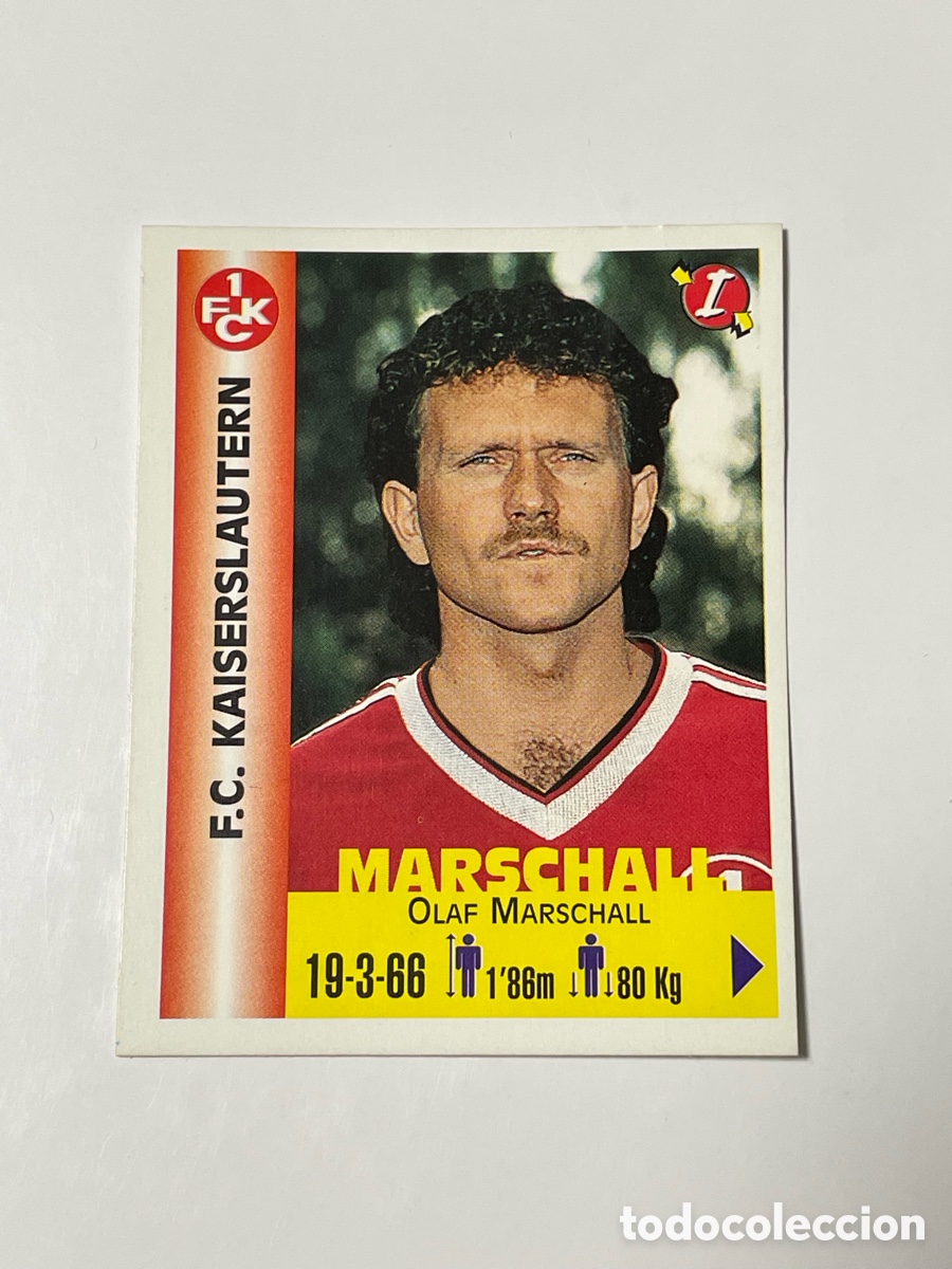 Cromos de F&uacute;tbol: Olaf Marschall Kaiserslautern Panini Equipos de Europa 1999 #173