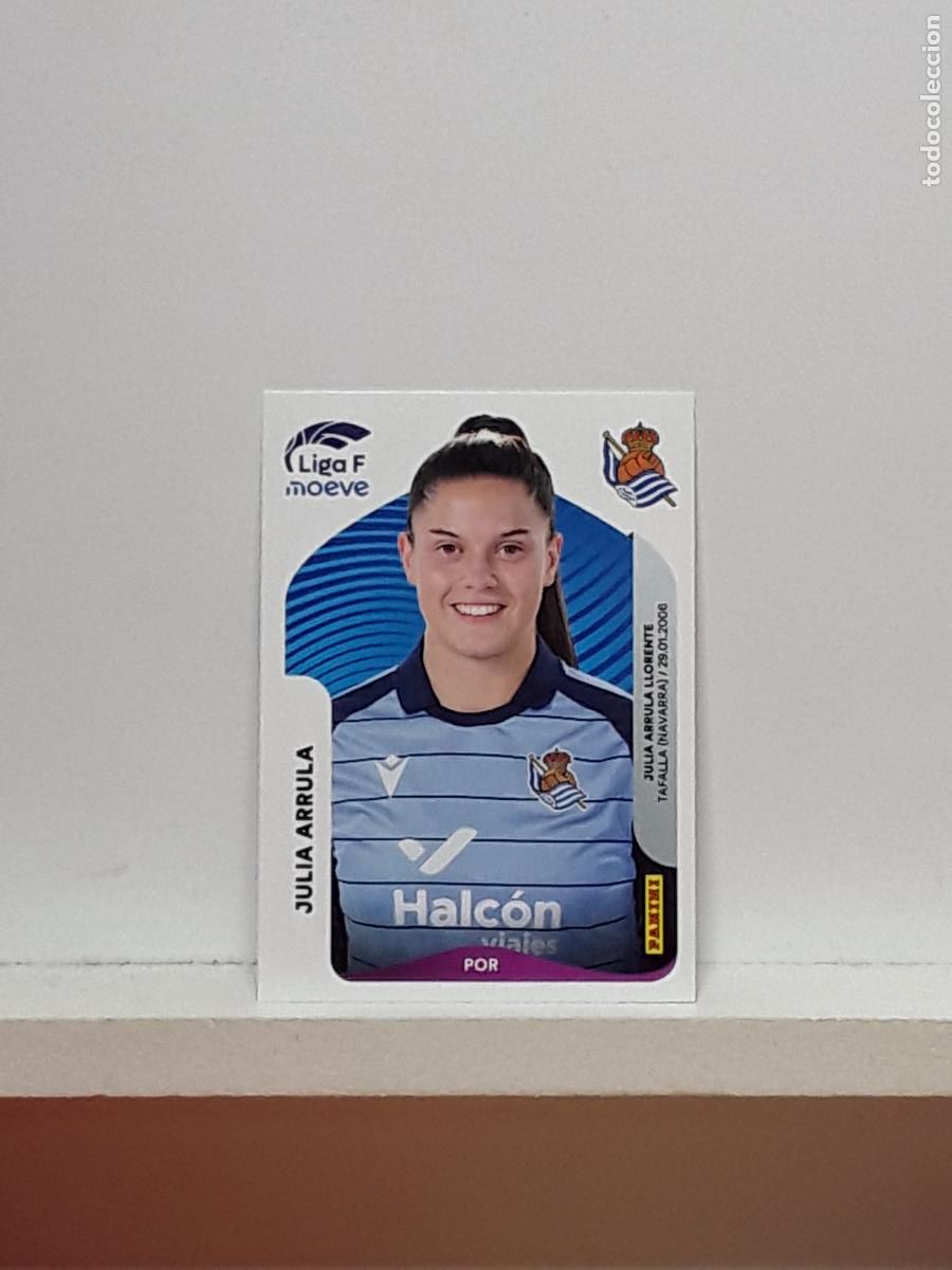 Fu&szlig;ball-Sticker: LIGA FEMENINA 2025 2026 F 25 26 ALBUM PANINI LIGA N 284 REAL SOCIEDAD JULIA ARRULA
