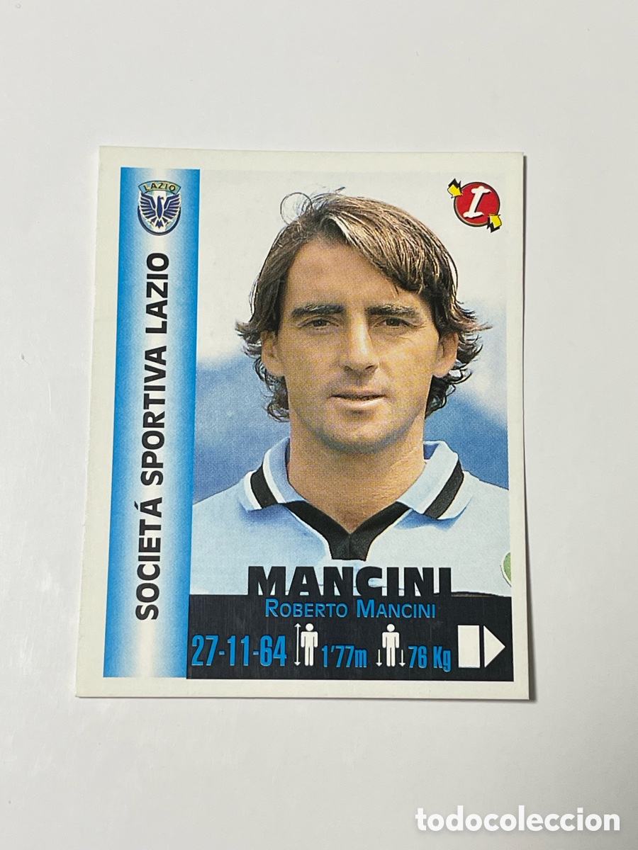 Fu&szlig;ball-Sticker: Roberto Mancini Lazio Panini Equipos de Europa 1999 #188