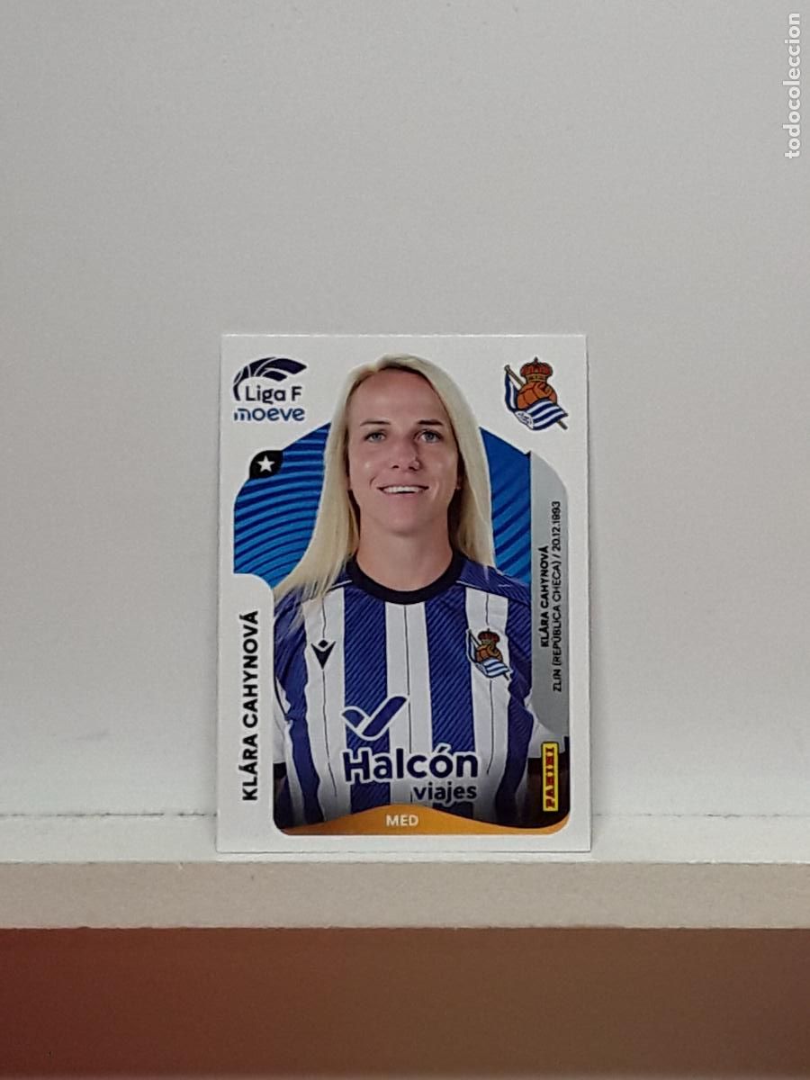 Fu&szlig;ball-Sticker: LIGA FEMENINA 2025 2026 F 25 26 ALBUM PANINI LIGA N 293 REAL SOCIEDAD KLARA CAHYNOVA