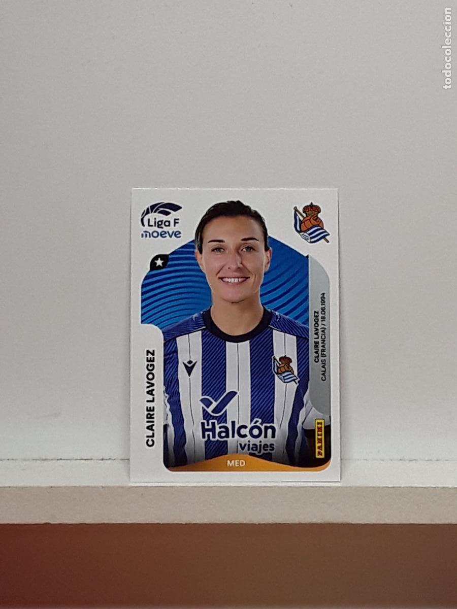 Fu&szlig;ball-Sticker: LIGA FEMENINA 2025 2026 F 25 26 ALBUM PANINI LIGA N 295 REAL SOCIEDAD CLAIRE LAVOGEZ