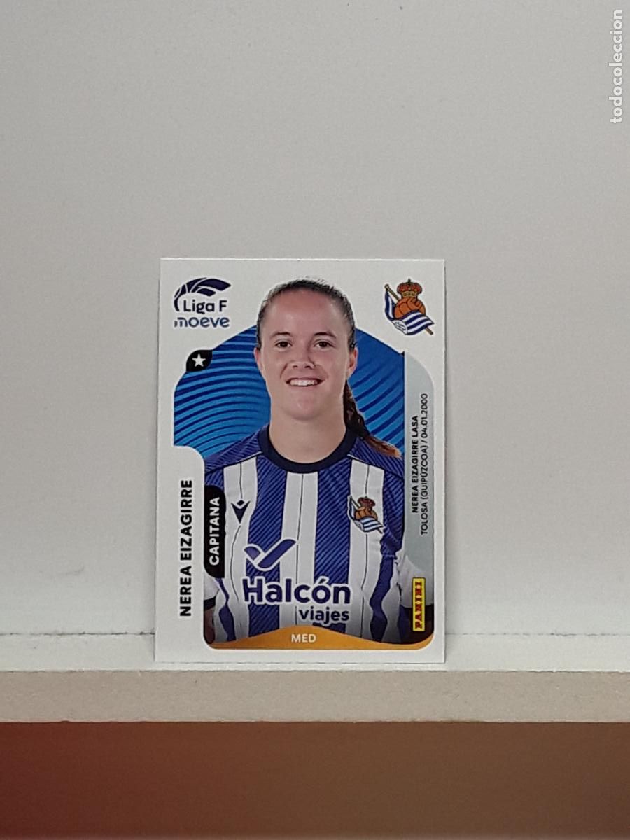 Fu&szlig;ball-Sticker: LIGA FEMENINA 2025 2026 F 25 26 ALBUM PANINI LIGA N 296 REAL SOCIEDAD NEREA EIZAGIRRE