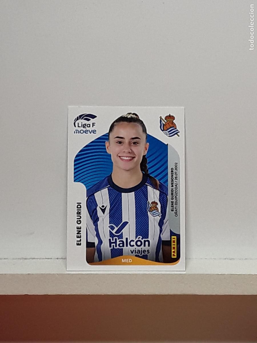 Fu&szlig;ball-Sticker: LIGA FEMENINA 2025 2026 F 25 26 ALBUM PANINI LIGA N 297 REAL SOCIEDAD ELENE GURIDI