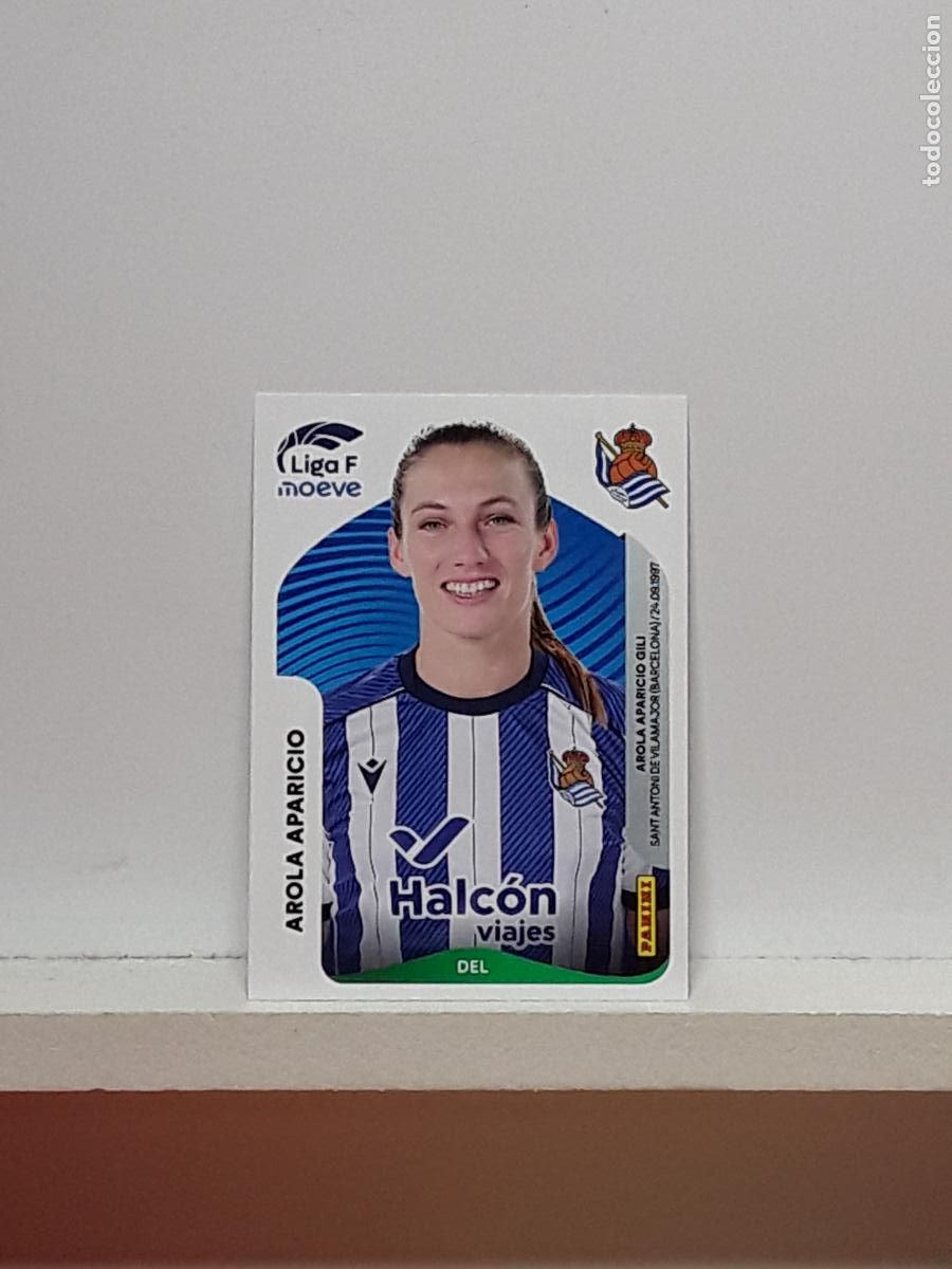 Fu&szlig;ball-Sticker: LIGA FEMENINA 2025 2026 F 25 26 ALBUM PANINI LIGA N 298 REAL SOCIEDAD AROLA APARICIO