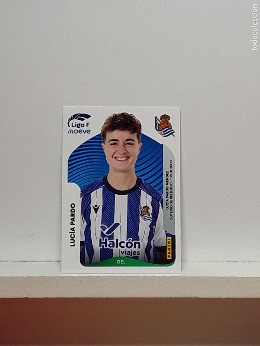 Cromos de F&uacute;tbol: LIGA FEMENINA 2025 2026 F 25 26 ALBUM PANINI LIGA N 300A 300 A REAL SOCIEDAD LUCIA PARDO