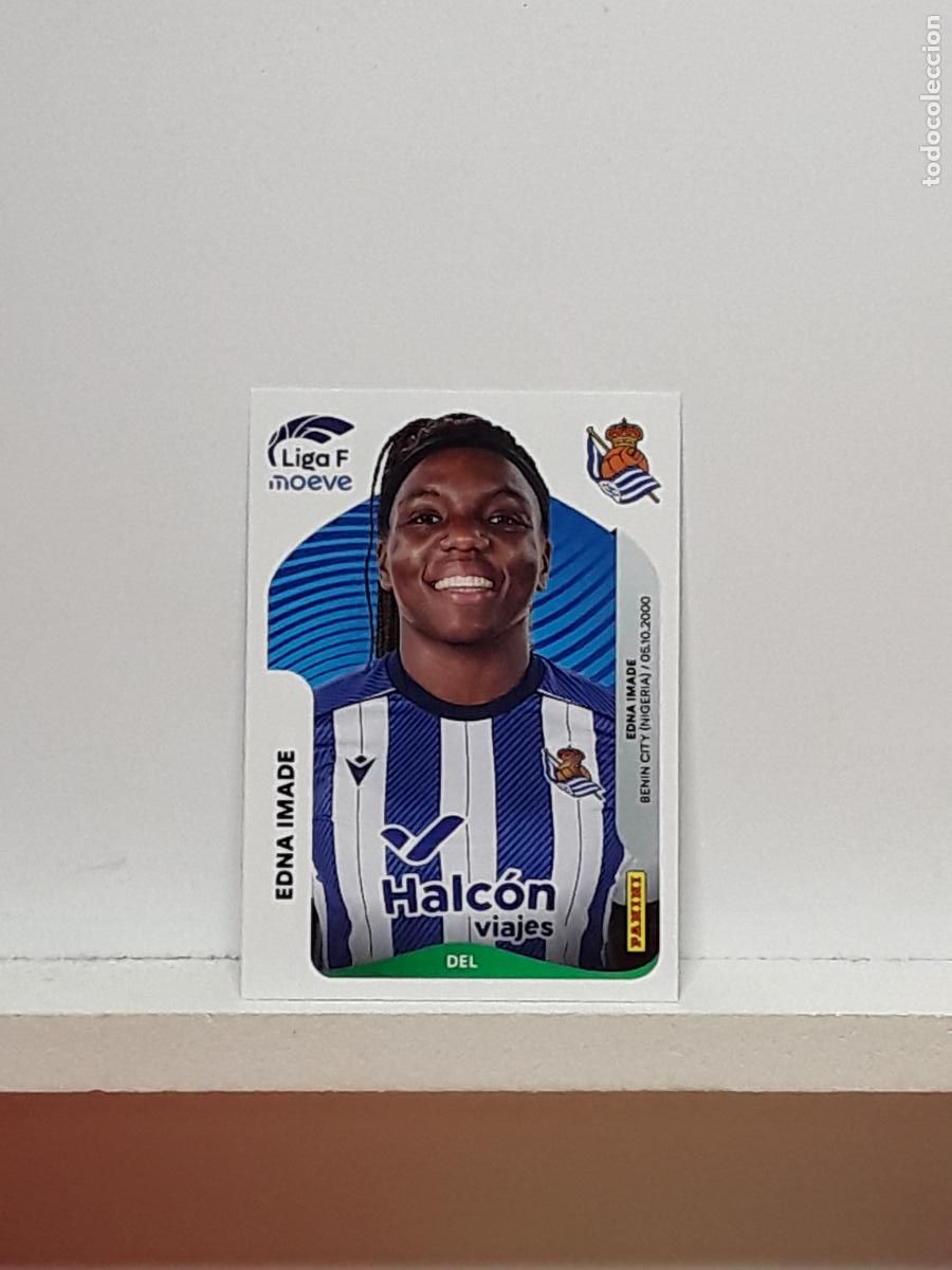 Cromos de F&uacute;tbol: LIGA FEMENINA 2025 2026 F 25 26 ALBUM PANINI LIGA N 301 REAL SOCIEDAD EDNA IMADE