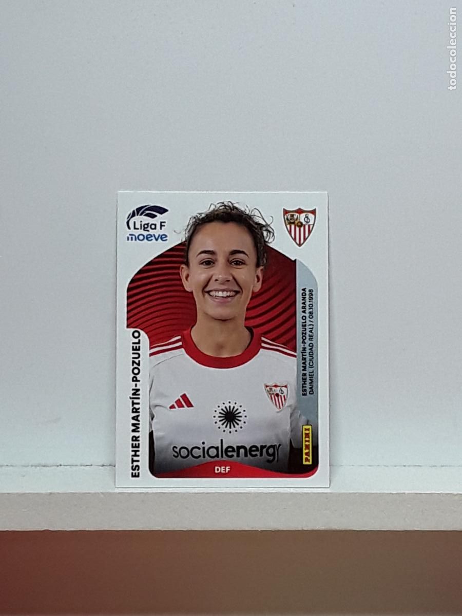 Cromos de F&uacute;tbol: LIGA FEMENINA 2025 2026 F 25 26 ALBUM PANINI LIGA N 310 SEVILLA ESTHER MARTIN-POZUELO