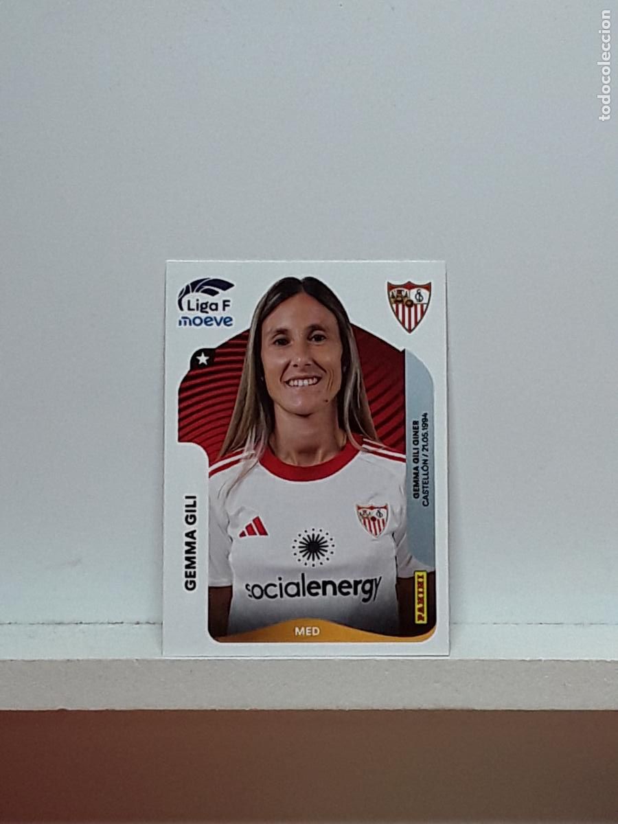Cromos de F&uacute;tbol: LIGA FEMENINA 2025 2026 F 25 26 ALBUM PANINI LIGA N 311 SEVILLA GEMMA GILI