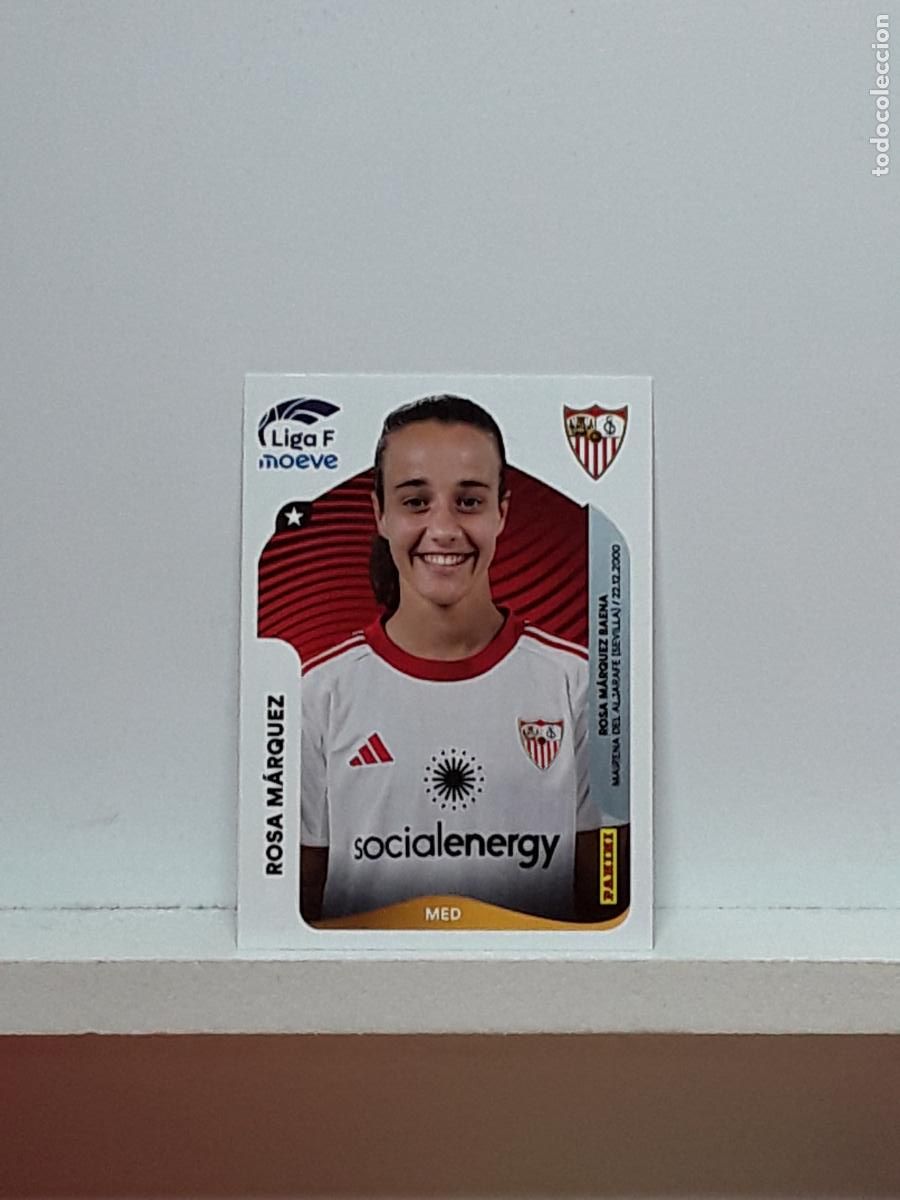 Cromos de F&uacute;tbol: LIGA FEMENINA 2025 2026 F 25 26 ALBUM PANINI LIGA N 313 SEVILLA ROSA MARQUEZ