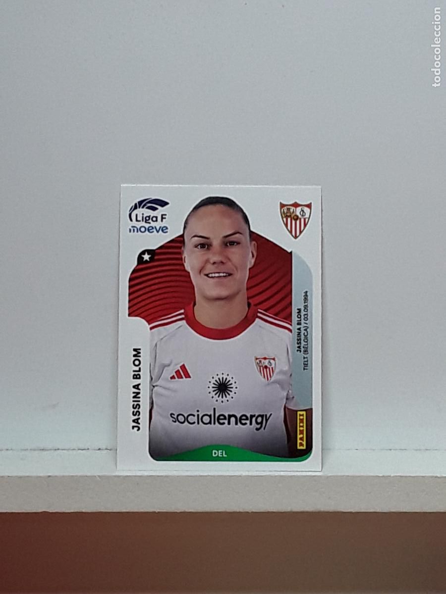 Cromos de F&uacute;tbol: LIGA FEMENINA 2025 2026 F 25 26 ALBUM PANINI LIGA N 317A 317 A SEVILLA MILLARAY CORTES