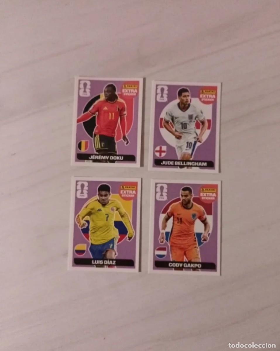 Cromos de F&uacute;tbol: 4 Extra Sticker Mundial 2026. Panini