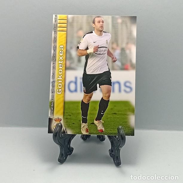 Cromos de F&uacute;tbol: 1286 + GOIKOETXEA REAL UNI&Oacute;N CROMO FICHA OFFICIAL QUIZ GAME COLLECTION MUNDICROMO 2009 2010 09 10 UH