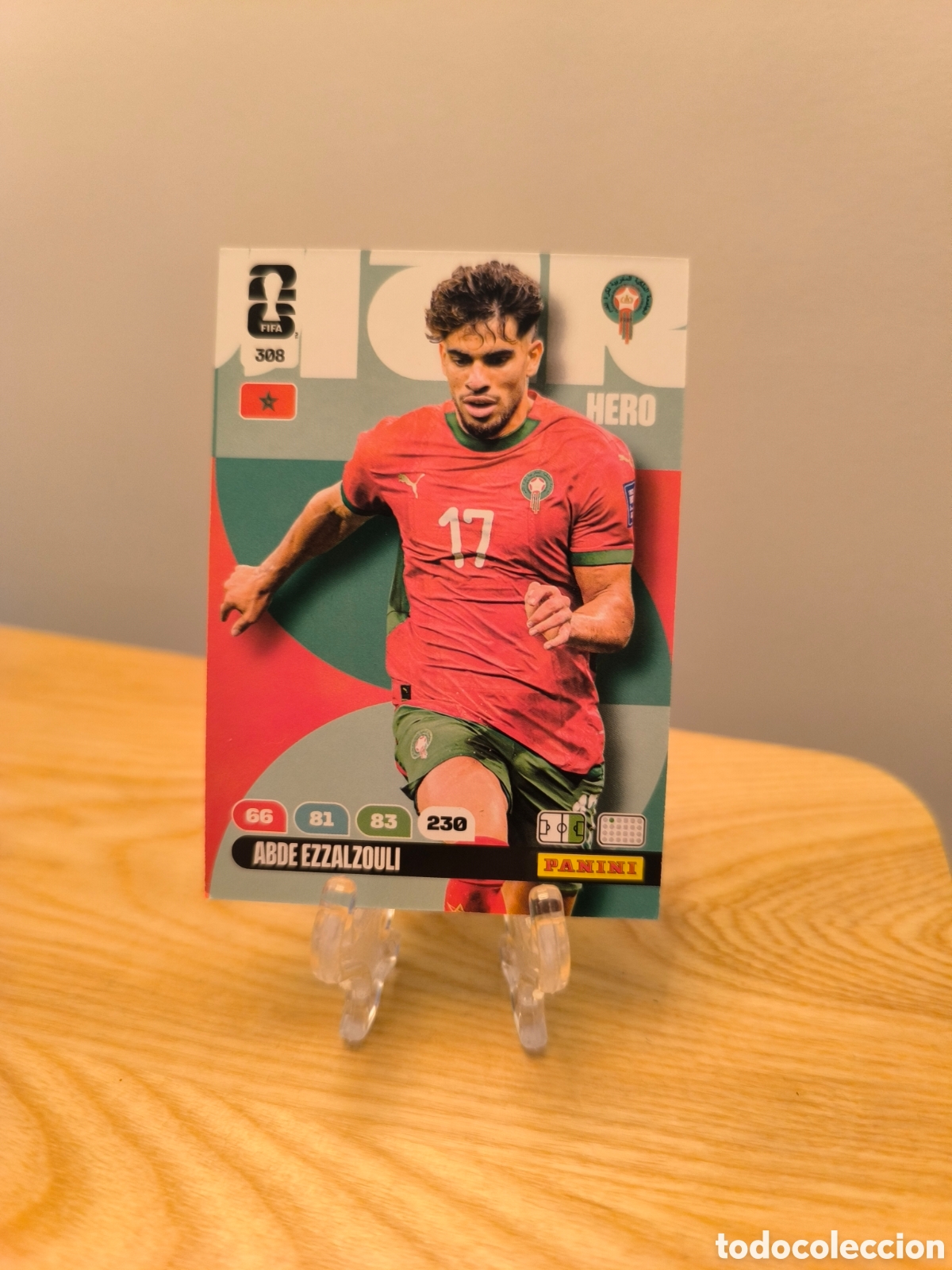 Cromos de F&uacute;tbol: Abde Ezzalzouli Adrenalyn 2026 n&deg;308 Marruecos