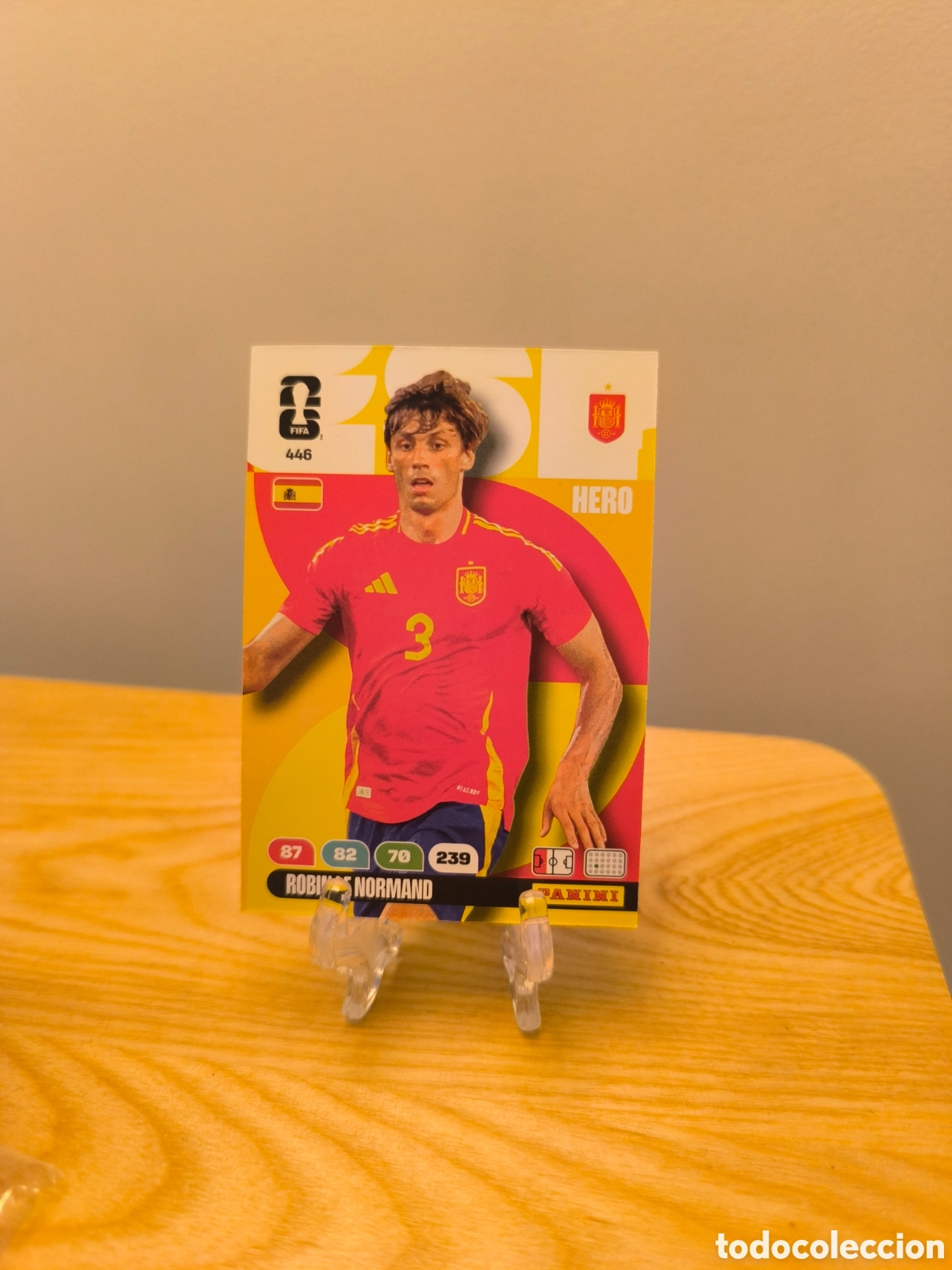 Cromos de F&uacute;tbol: Robin Le Normand Adrenalyn 2026 Espa&ntilde;a