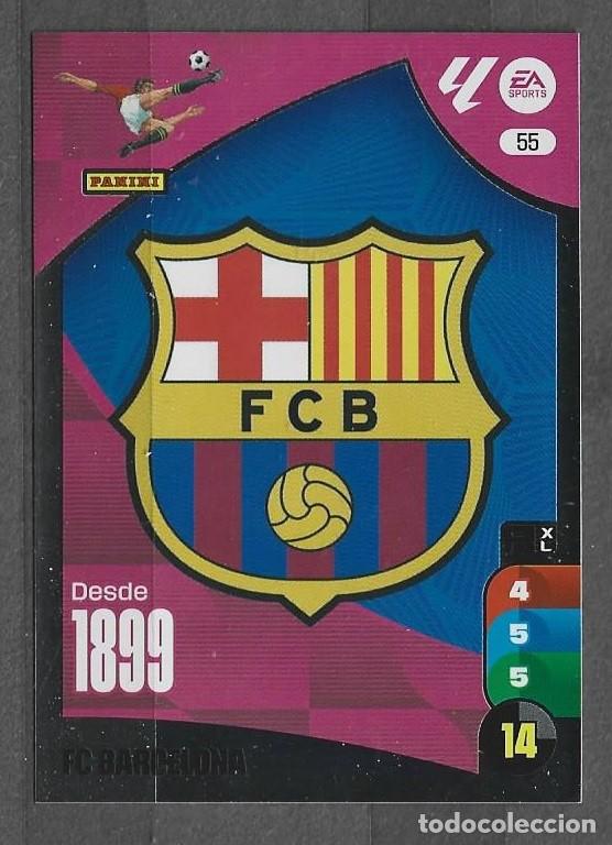 Cromos de F&uacute;tbol: Adrenalyn 24/25 - Escudo - N&ordm; 55 - FC Barcelona