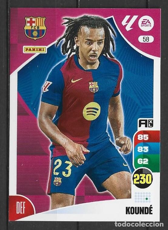 Cromos de F&uacute;tbol: Adrenalyn 24/25 - Kound&eacute; - N&ordm; 58 - FC Barcelona