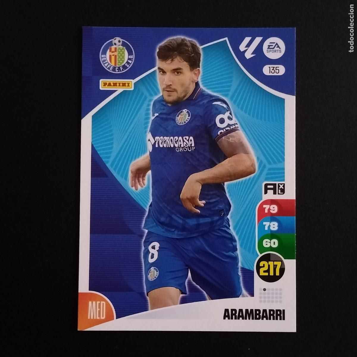 Cromos de F&uacute;tbol: 135 ARAMBARRI GETAFE CROMOS ADRENALYN XL LALIGA CARD 2024 2025 24 25 PANINI