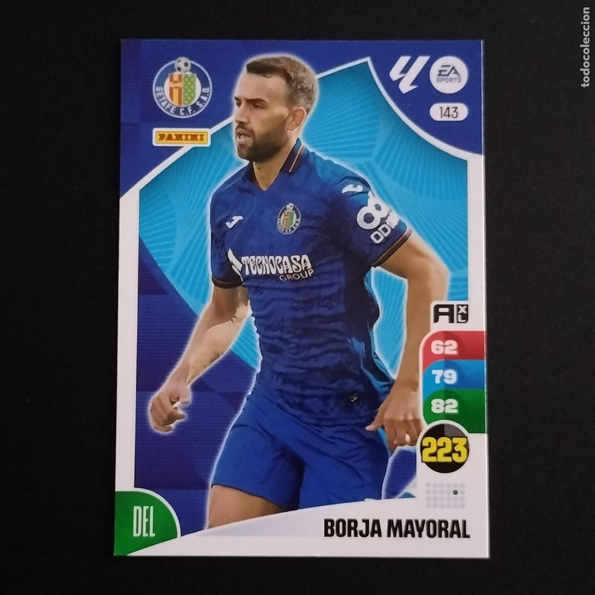 Cromos de F&uacute;tbol: 143 BORJA MAYORAL GETAFE CROMOS ADRENALYN XL LALIGA CARD 2024 2025 24 25 PANINI