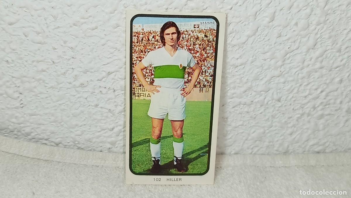 Cromos de F&uacute;tbol: ANTIGUO CROMO N&ordm; 102 HILLER ELCHE C.F RUIZ ROMERO CAMPEONATOS NACIONALES FUTBOL 1973 - 74