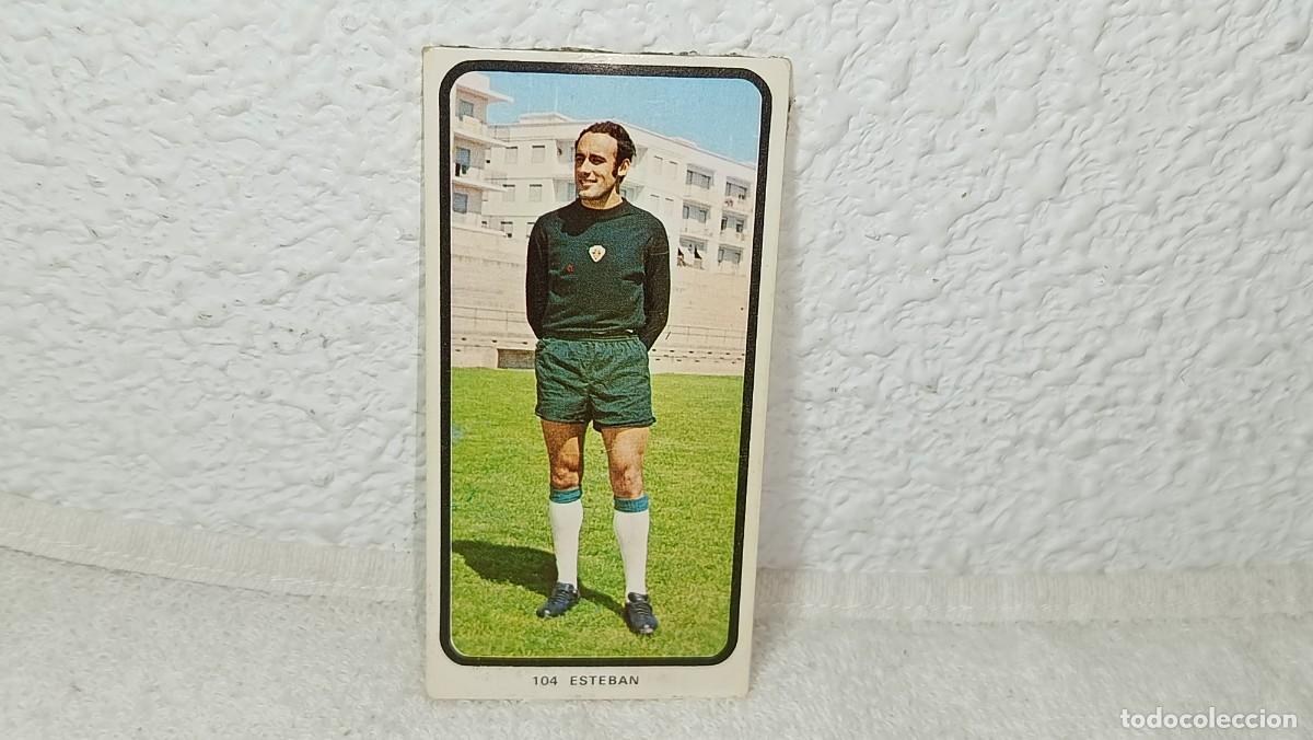 Cromos de F&uacute;tbol: ANTIGUO CROMO N&ordm; 104 ESTEBAN ELCHE C.F RUIZ ROMERO CAMPEONATOS NACIONALES FUTBOL 1973 - 74