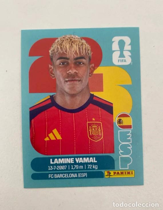 Cromos de F&uacute;tbol: Lamine yamal ESP15 Espa&ntilde;a fifa world CUP 2026 Panini sticker