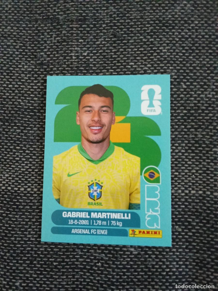Cromos de F&uacute;tbol: BRA18 Gabriel martinelli FIFA world CUP 2026 Panini sticker