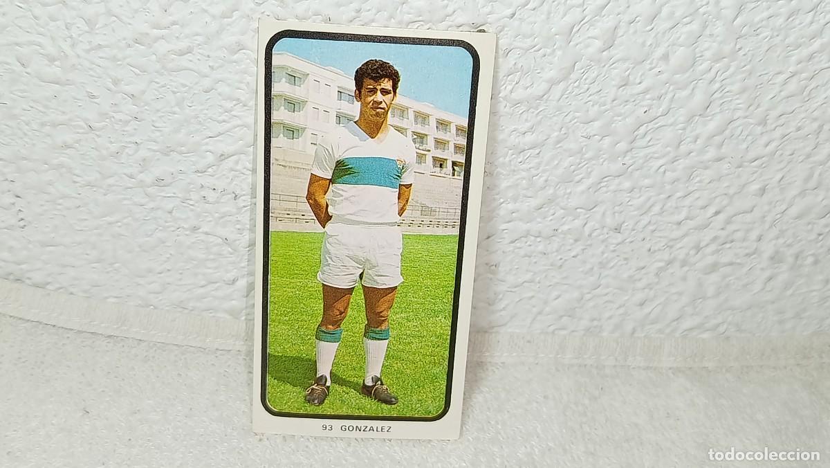 Cromos de F&uacute;tbol: ANTIGUO CROMO N&ordm; 93 GONZALEZ ELCHE C.F RUIZ ROMERO CAMPEONATOS NACIONALES FUTBOL 1973 - 74