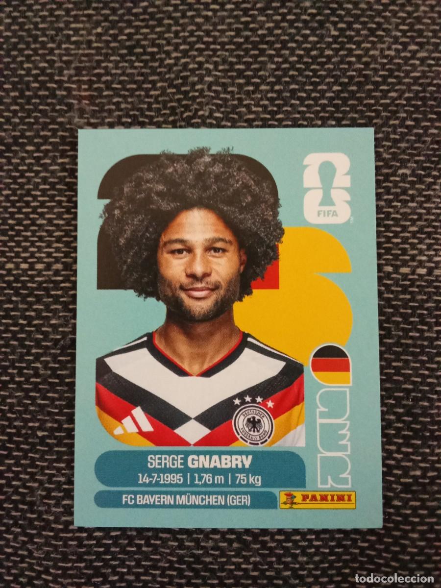 Cromos de F&uacute;tbol: GER16 gnabry Alemania Panini sticker FIFA world CUP 2026