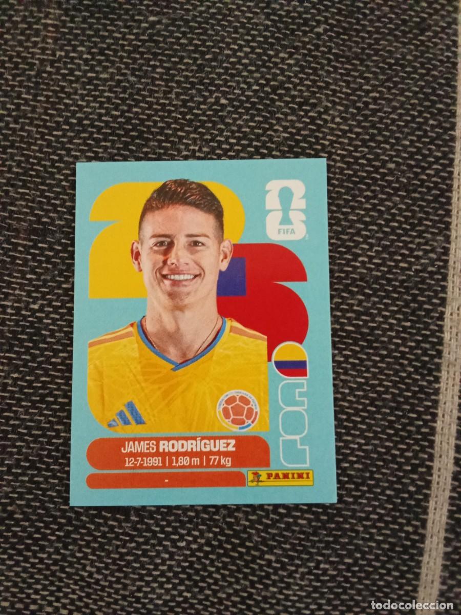 Cromos de F&uacute;tbol: COL14 james Rodr&iacute;guez Colombia Panini sticker FIFA world CUP 2026