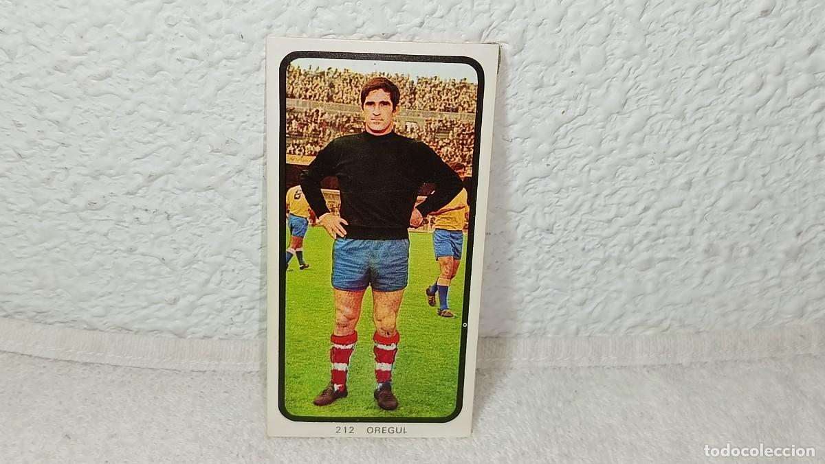 Cromos de F&uacute;tbol: ANTIGUO CROMO N&ordm; 212 OREGUI REAL MURCIA RUIZ ROMERO CAMPEONATOS NACIONALES FUTBOL 1973 - 74