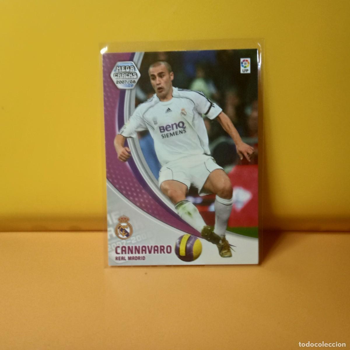 Cromos de F&uacute;tbol: MEGACRACKS 2007 2008 07 08, REAL MADRID CANNAVARO 169