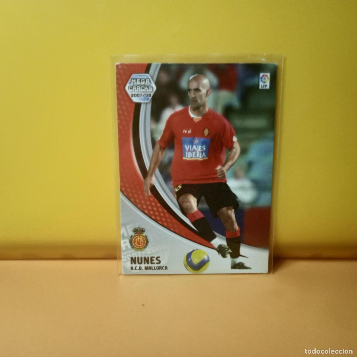 Cromos de F&uacute;tbol: MEGACRACKS 2007 2008 07 08, R.C.D MALLORCA NUNES 186
