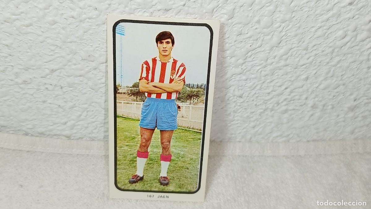 Cromos de F&uacute;tbol: ANTIGUO CROMO N&ordm; 167 JAEN GRANADA C.F RUIZ ROMERO CAMPEONATOS NACIONALES FUTBOL 1973 - 74