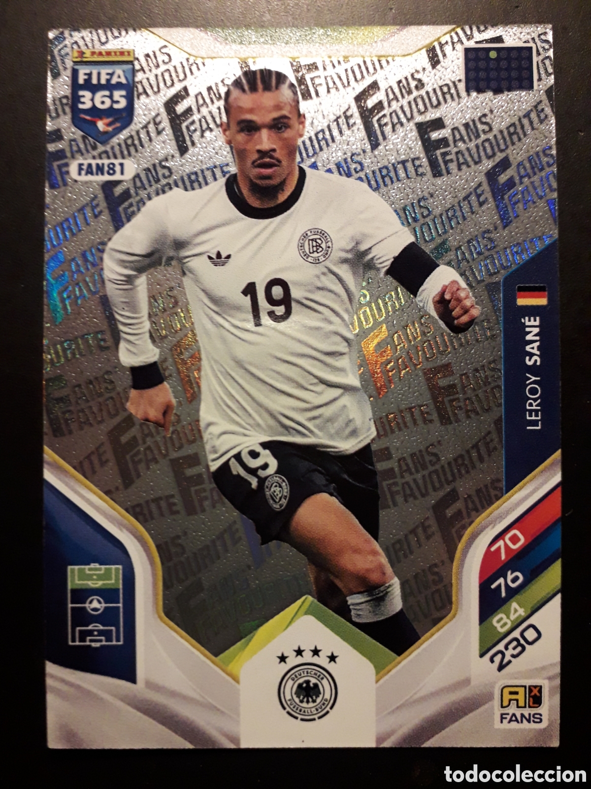Cromos de F&uacute;tbol: SAN&Eacute; ALEMANIA FAN81 FANS FAVOURITE ADRENALYN XL FIFA 365 PANINI 2026 PEDIDO M&Iacute;NIMO 3&euro;