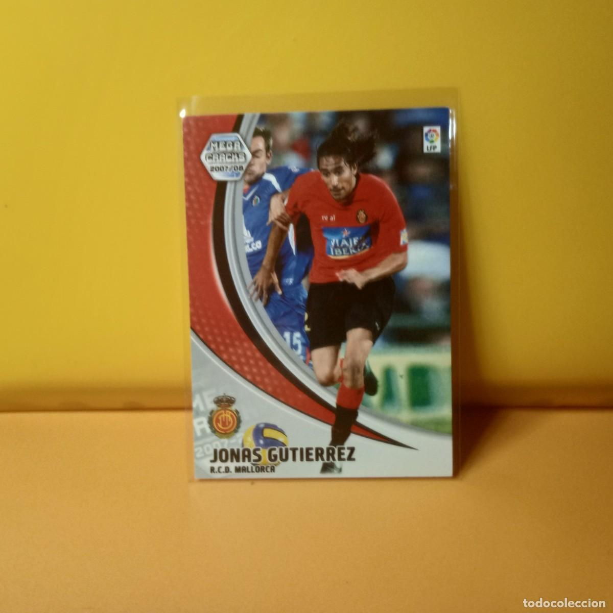 Cromos de F&uacute;tbol: MEGACRACKS 2007 2008 07 08, R.C.D MALLORCA JONAS GUTIERREZ 193