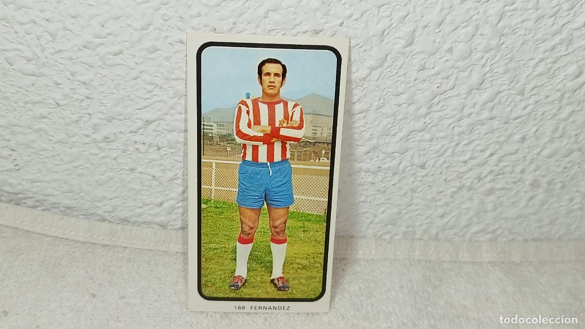 Cromos de F&uacute;tbol: ANTIGUO CROMO N&ordm; 168 FERNANDEZ GRANADA C.F RUIZ ROMERO CAMPEONATOS NACIONALES FUTBOL 1973 - 74