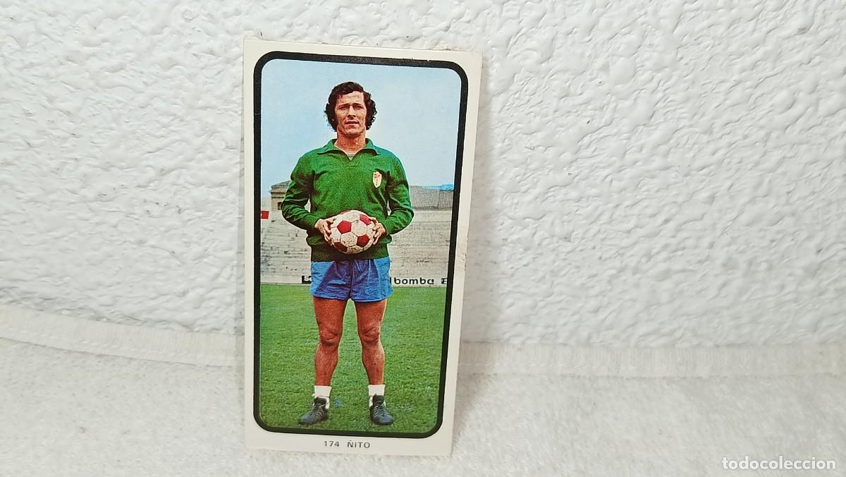 Cromos de F&uacute;tbol: ANTIGUO CROMO N&ordm; 174 &Ntilde;ITO GRANADA C.F RUIZ ROMERO CAMPEONATOS NACIONALES FUTBOL 1973 - 74