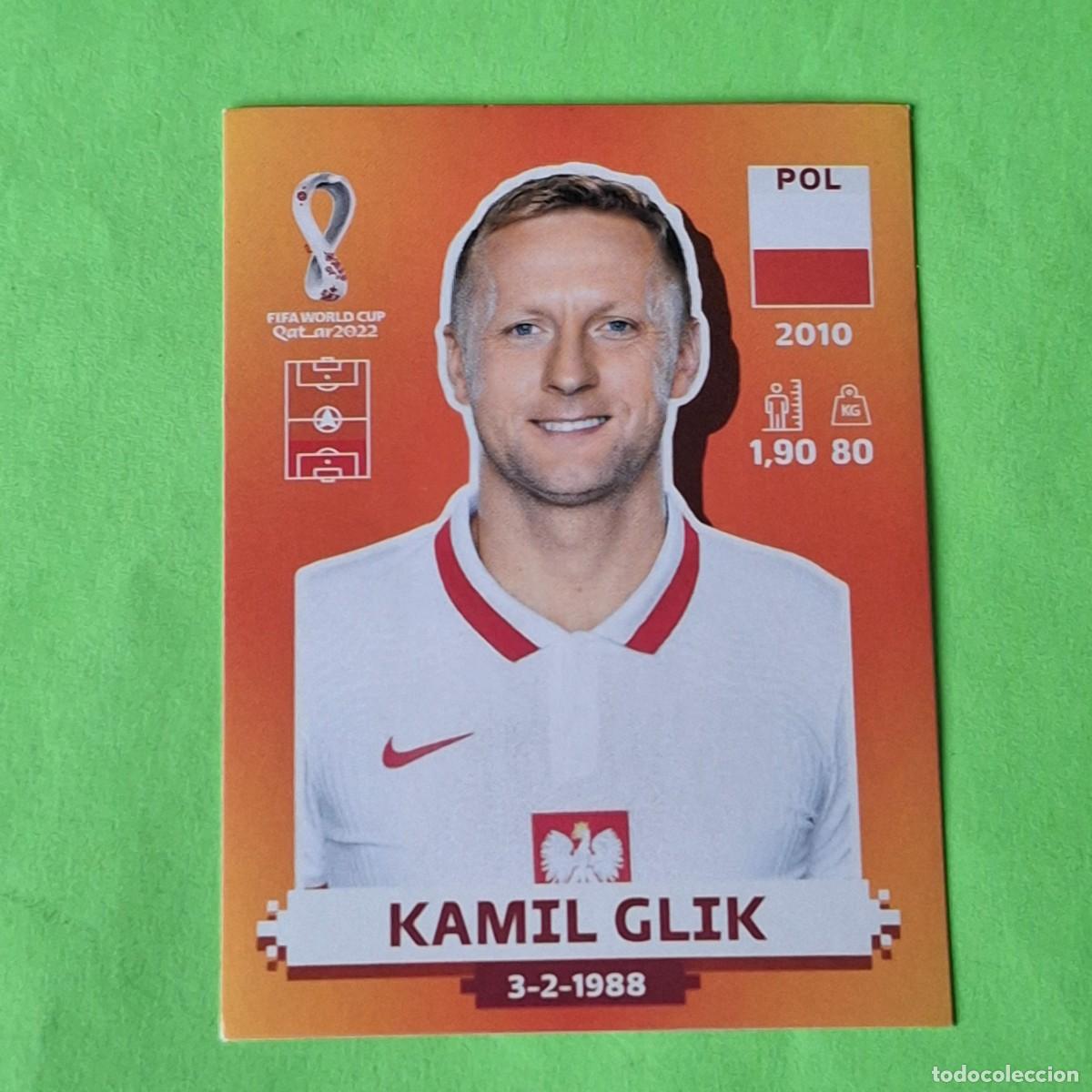 Cromos de F&uacute;tbol: WORLD CUP MUNDIAL QATAR 2022 - VERSION NARANJA SUDAMERICA - POL 7 POLONIA - KAMIL GLIK
