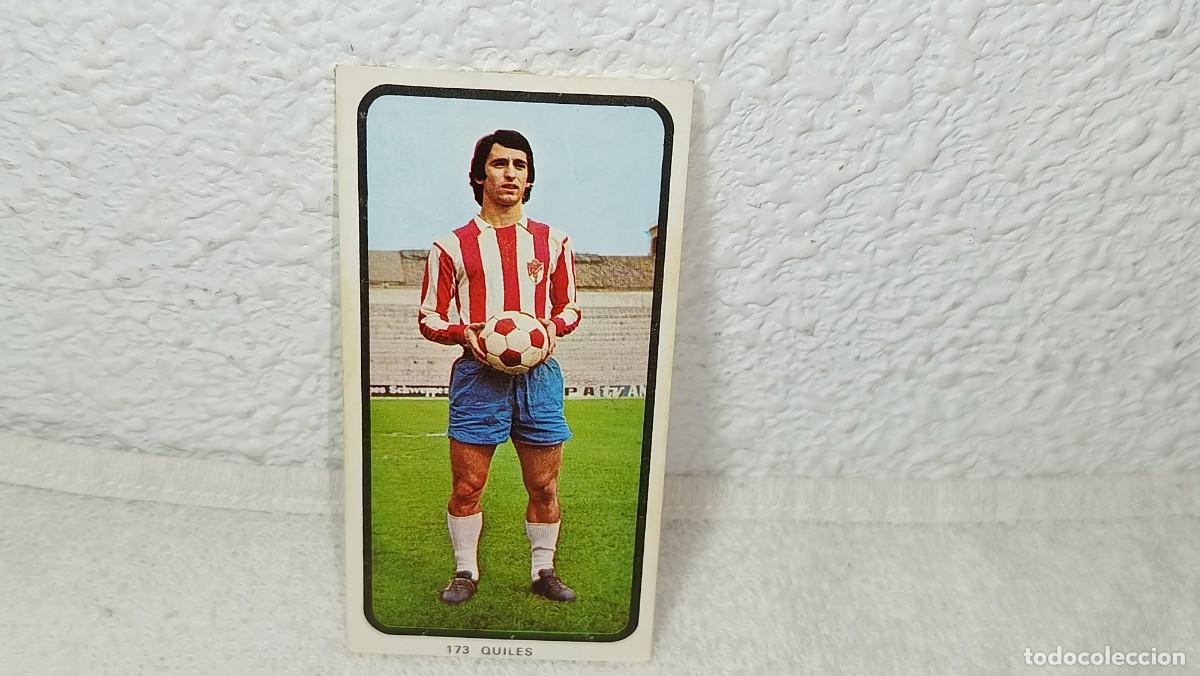Cromos de F&uacute;tbol: ANTIGUO CROMO N&ordm; 173 QUILES GRANADA C.F RUIZ ROMERO CAMPEONATOS NACIONALES FUTBOL 1973 - 74