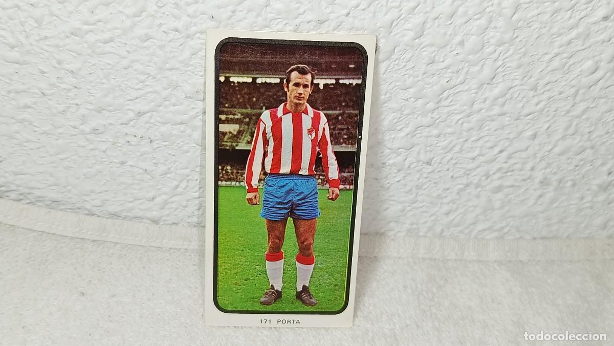 Figurine di Calcio: ANTIGUO CROMO N&ordm; 171 PORTA GRANADA C.F RUIZ ROMERO CAMPEONATOS NACIONALES FUTBOL 1973 - 74