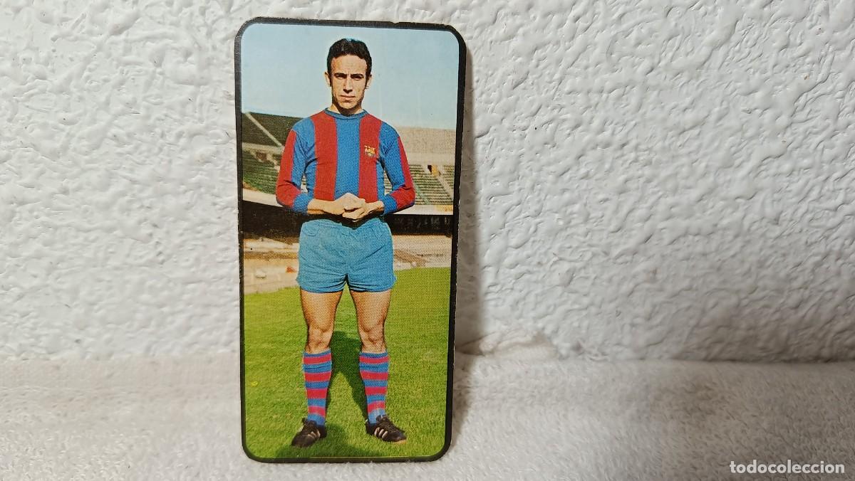 Cromos de F&uacute;tbol: ANTIGUO CROMO N&ordm; 74 RIFE F.C BARCELONA RUIZ ROMERO CAMPEONATOS NACIONALES FUTBOL 1973 - 74