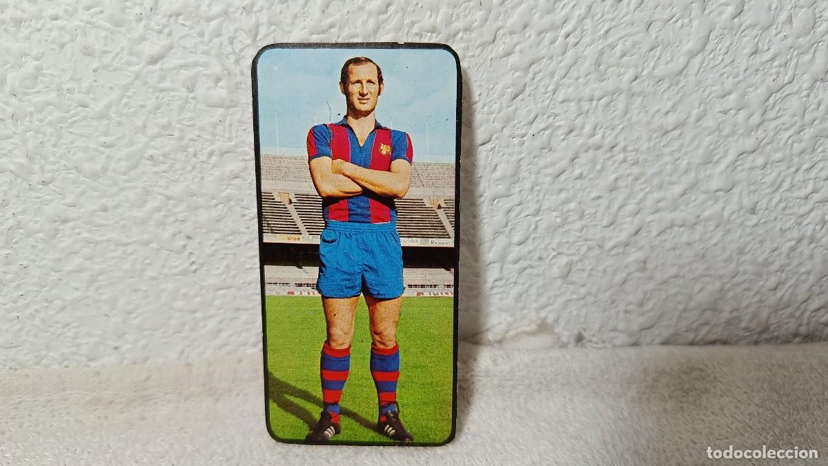 Cromos de F&uacute;tbol: ANTIGUO CROMO N&ordm; 75 GALLEGO F.C BARCELONA RUIZ ROMERO CAMPEONATOS NACIONALES FUTBOL 1973 - 74