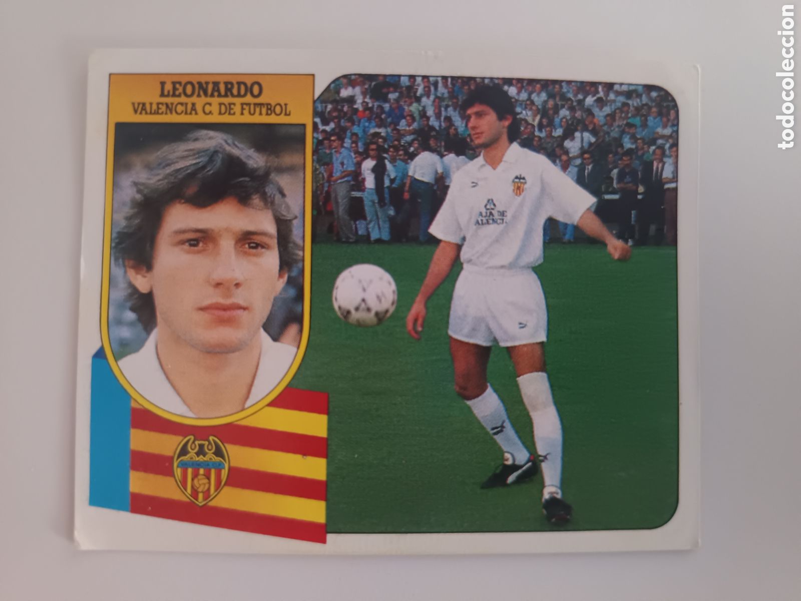 Cromos de F&uacute;tbol: CROMO LEONARDO COLOCA ED ESTE LIGA 91 92 1991 1992