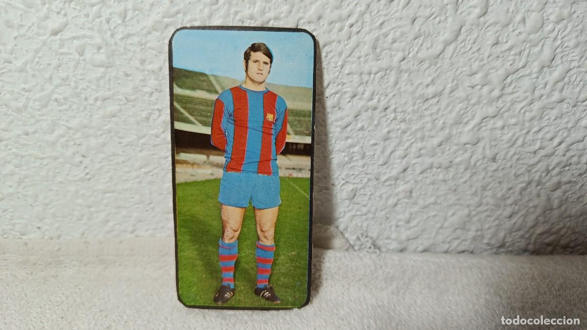 Cromos de F&uacute;tbol: ANTIGUO CROMO N&ordm; 83 PEREZ F.C BARCELONA RUIZ ROMERO CAMPEONATOS NACIONALES FUTBOL 1973 - 74