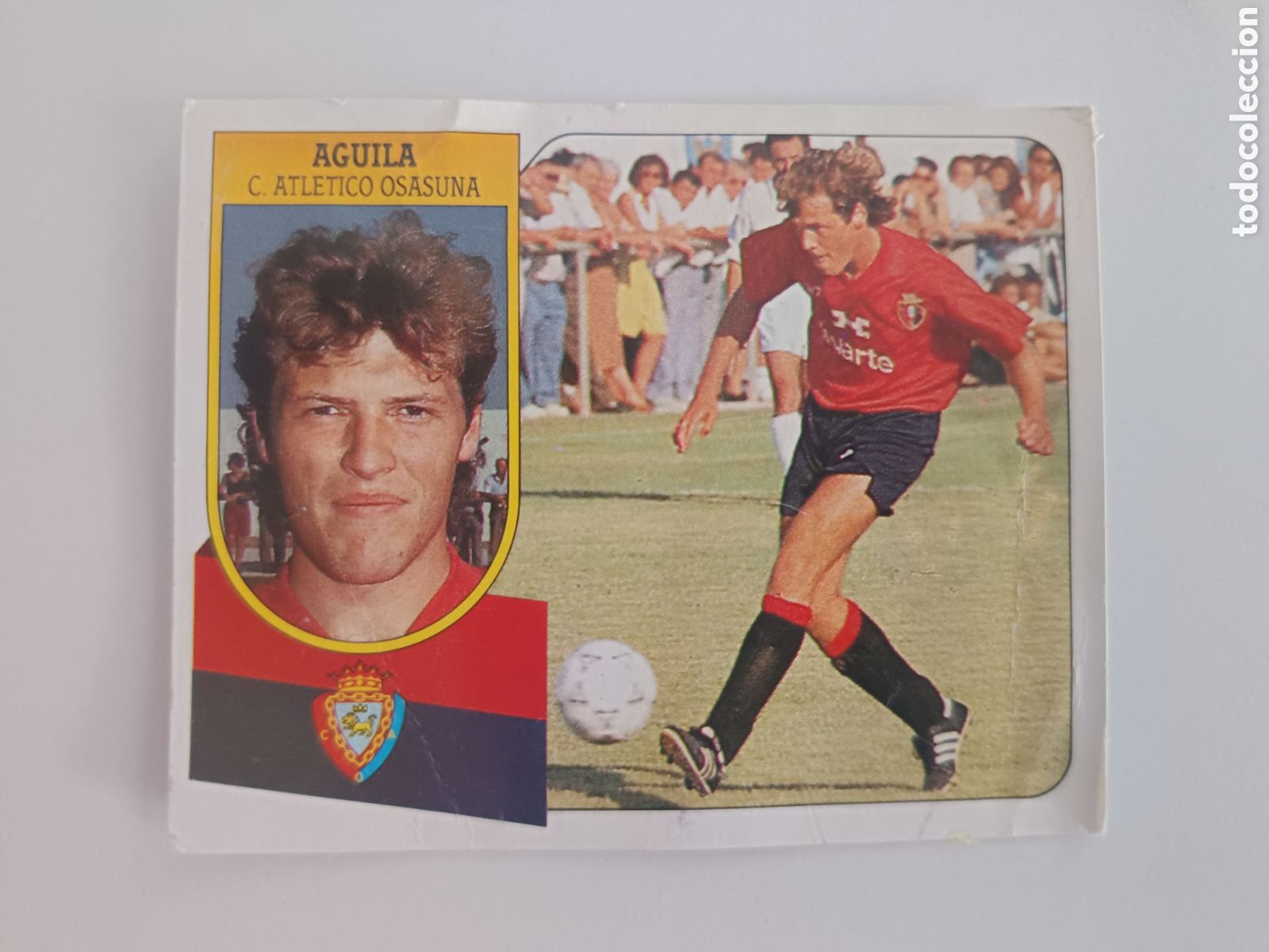 Cromos de F&uacute;tbol: CROMO AGUILA FICHAJE 32 ED ESTE LIGA 91 92 1991 1992