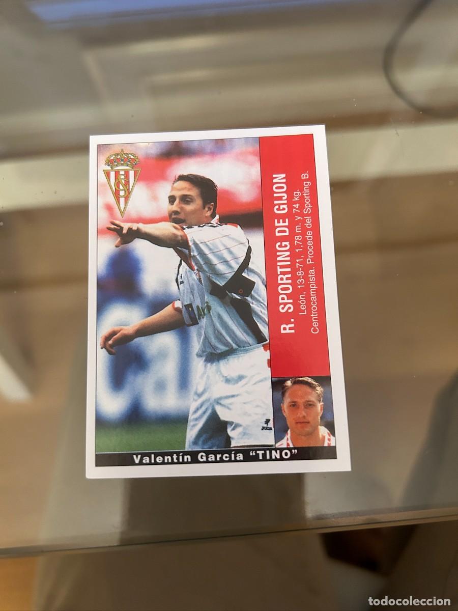 Cromos de F&uacute;tbol: TINO GIJON PANINI 95 96 NUEVO