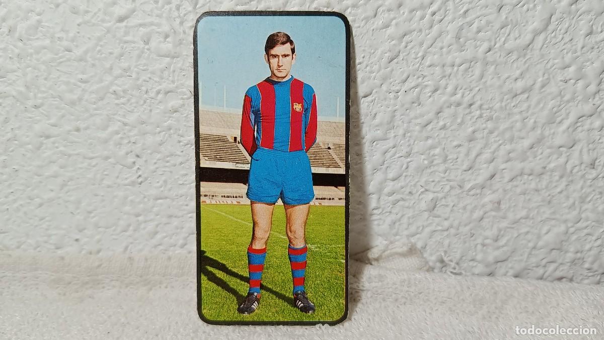 Cromos de F&uacute;tbol: ANTIGUO CROMO N&ordm; 78 ZABALZA F.C BARCELONA RUIZ ROMERO CAMPEONATOS NACIONALES FUTBOL 1973 - 74